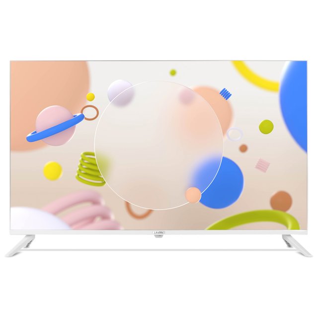 라익미 N55 THE AI 오프화이트 제로베젤 구글 TV