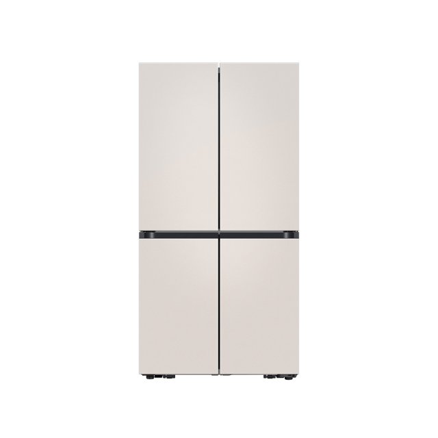 삼성전자 비스포크 4도어 905L 매트 크리미 베이지 (RF90DG90124E)